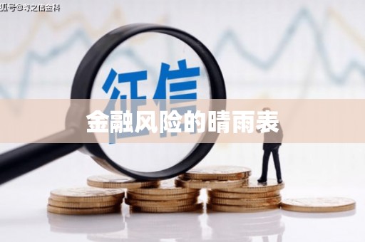 婺城金融风险的晴雨表