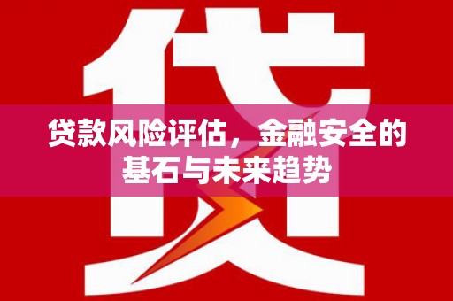 婺城贷款风险评估，金融安全的基石与未来趋势