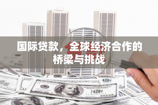 婺城国际贷款，全球经济合作的桥梁与挑战