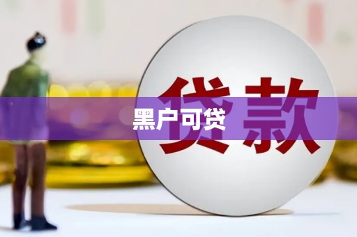 婺城黑户可贷