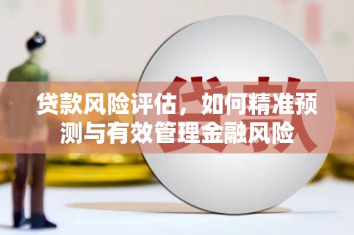 婺城贷款风险评估，如何精准预测与有效管理金融风险