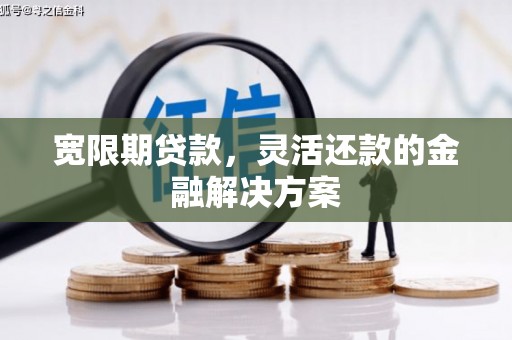 婺城宽限期贷款，灵活还款的金融解决方案
