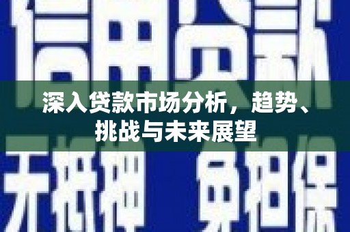 婺城深入贷款市场分析，趋势、挑战与未来展望