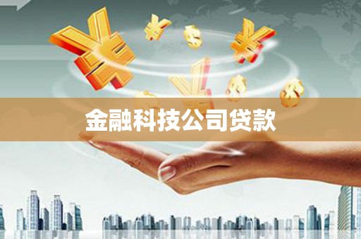婺城金融科技公司贷款