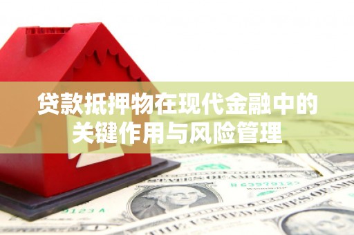 婺城贷款抵押物在现代金融中的关键作用与风险管理