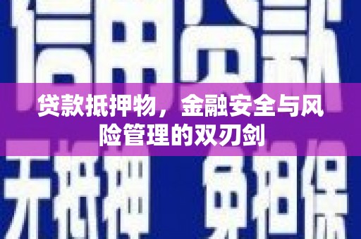婺城贷款抵押物，金融安全与风险管理的双刃剑