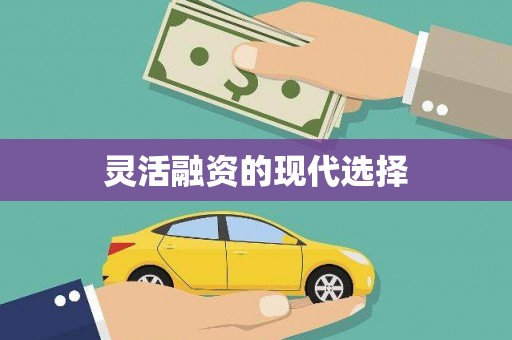 婺城灵活融资的现代选择