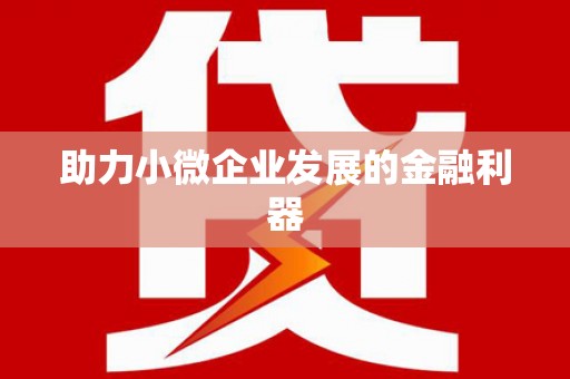 婺城助力小微企业发展的金融利器
